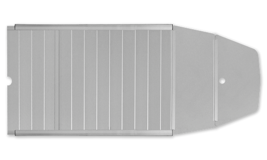Aluminum floorboard with the stringers set (XL series)