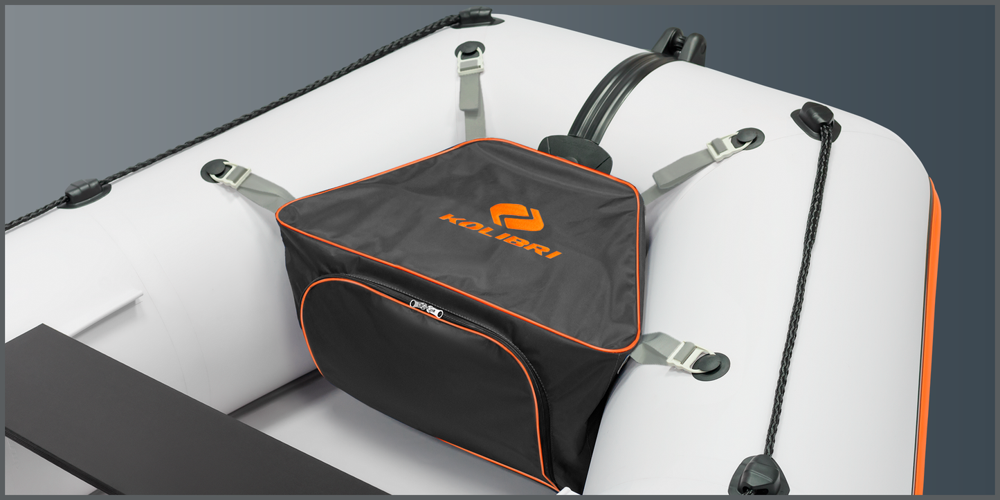 Bow bag for inflatable boats