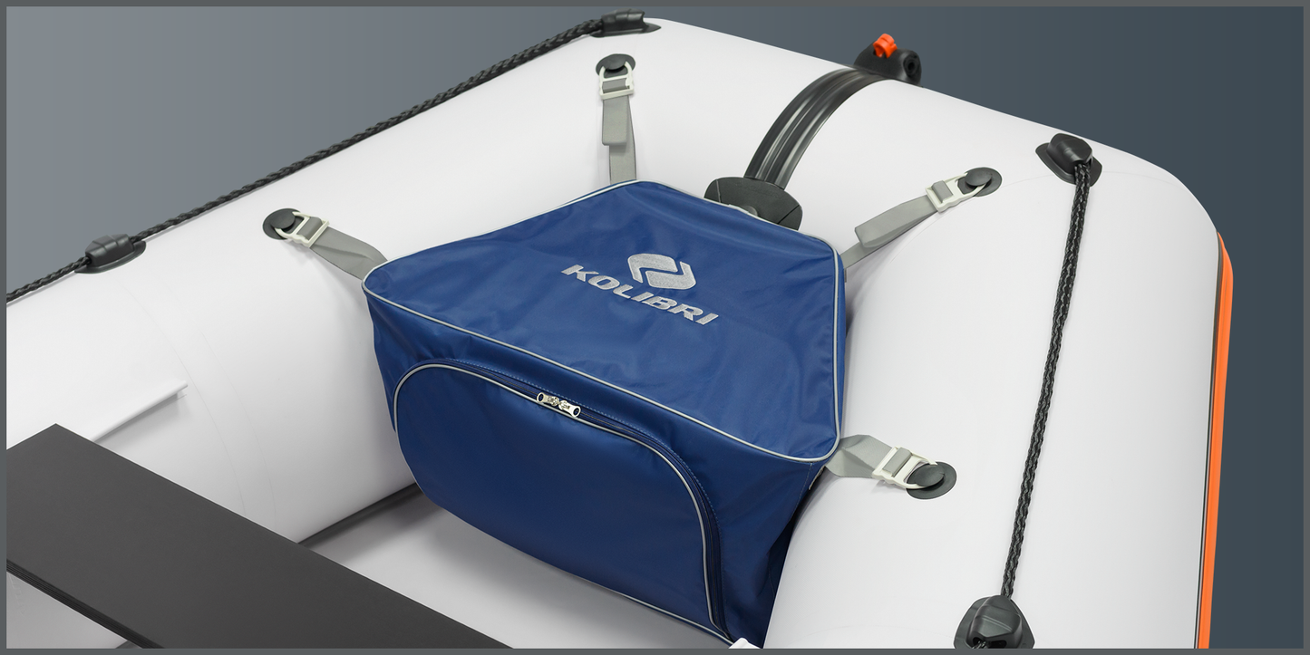 Bow bag for inflatable boats