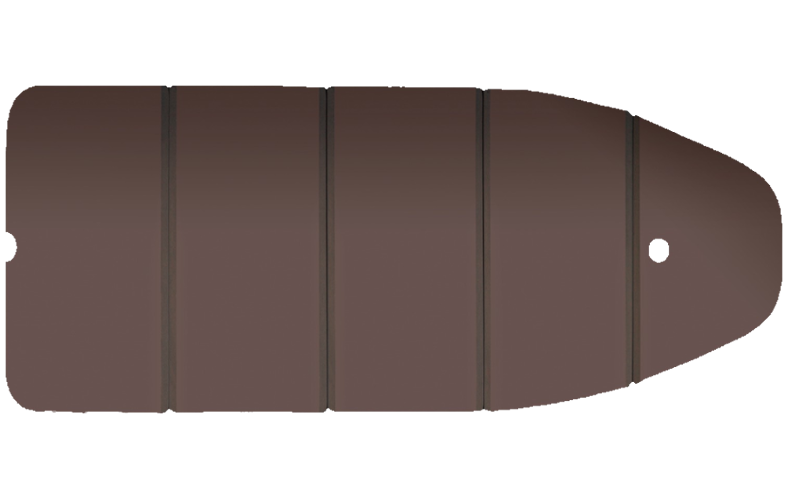 Folding flooring (sole-book) for the inflatable motor keel boats