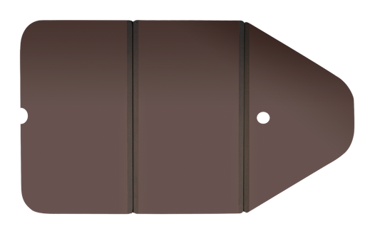 Folding flooring (sole-book) for the inflatable motor keel boats