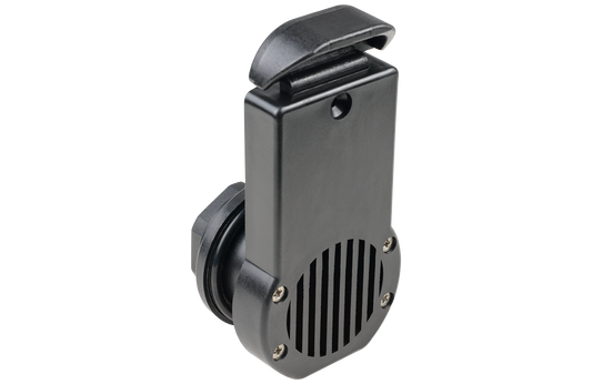 Transom drain valve for inflatable boats
