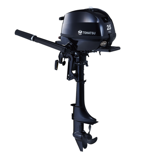 Tohatsu 2.5hp outboard motor