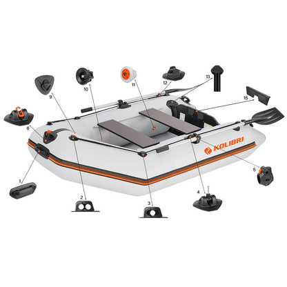 inflatable boat parts