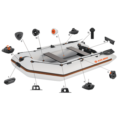 kolibri km-300 inflatable boat