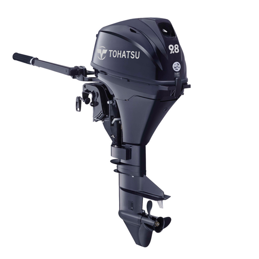 Tohatsu 9.8hp outboard motor