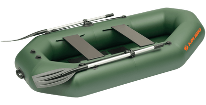 green lightweight dinghy