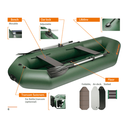 inflatable boat features