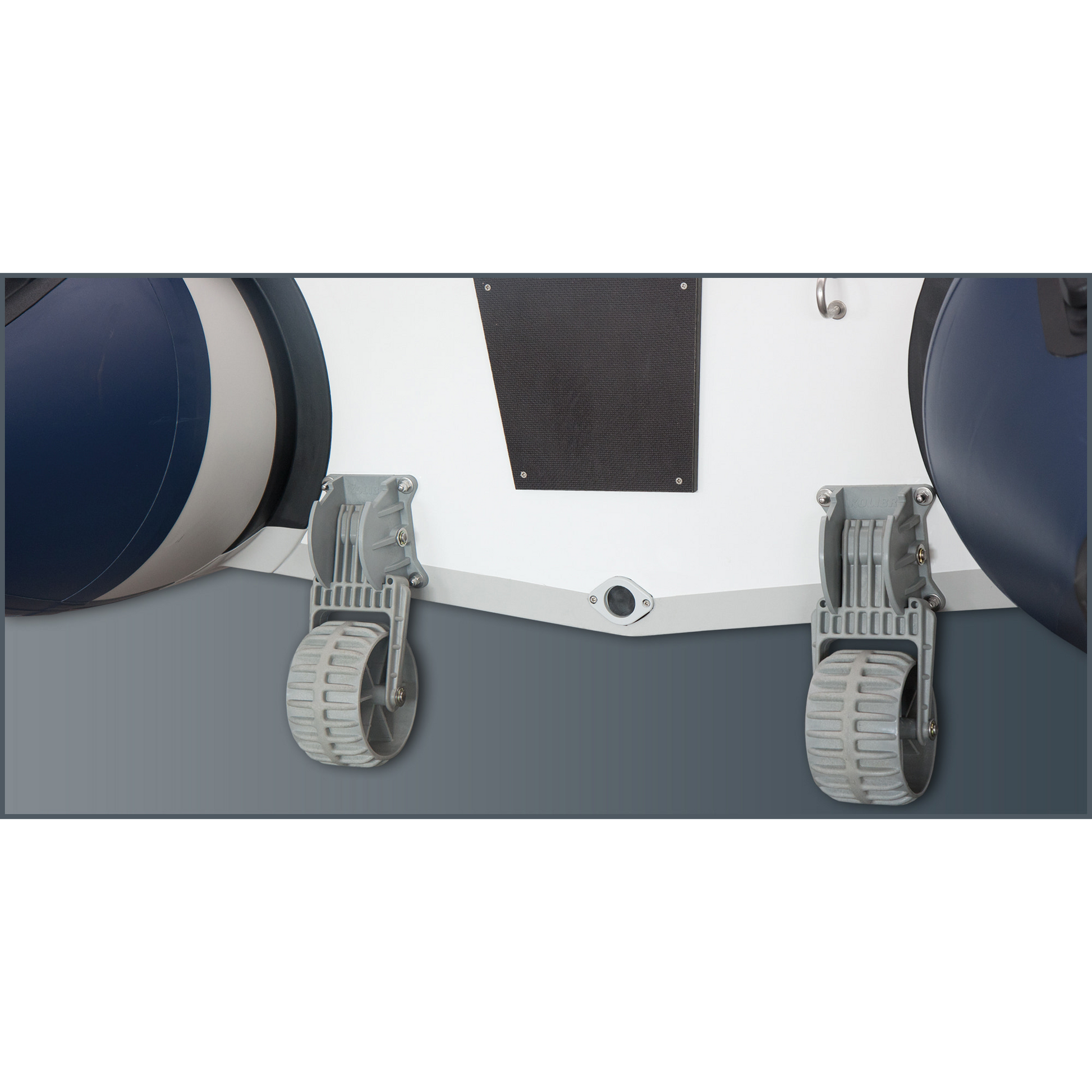 Transom Wheels for inflatable boats – Kolibri Marine